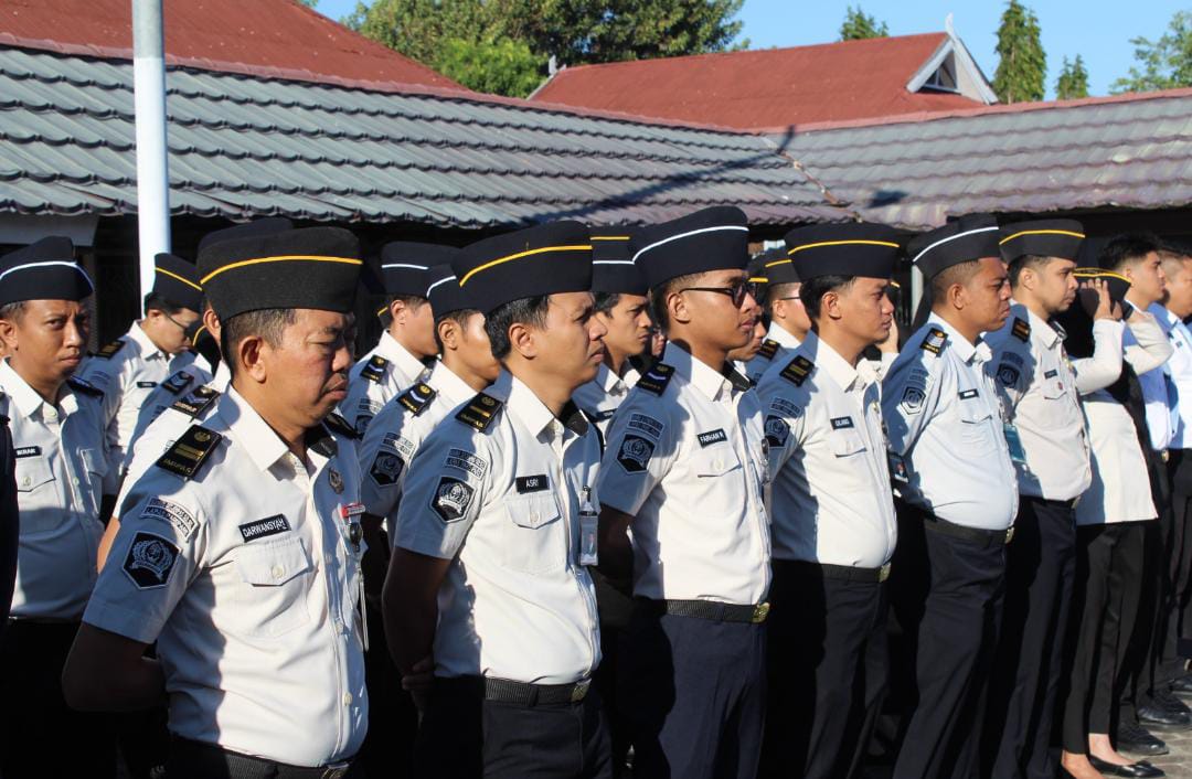 Lapas Parepare Gelar Upacara HUT ke-81 Kemerdekaan Republik Indonesia