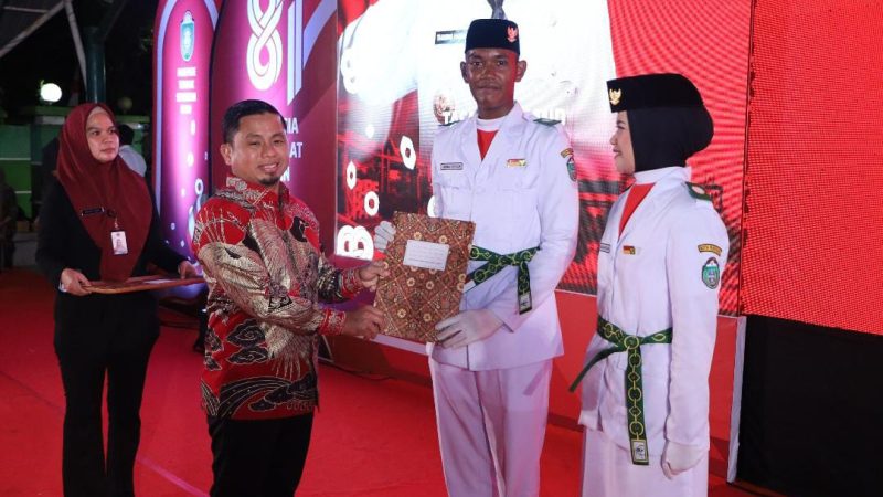 Tasming Serahkan Bantuan CSR Hasil Musrenbang Disabilitas di Malam Ramah Tamah HUT RI ke-81