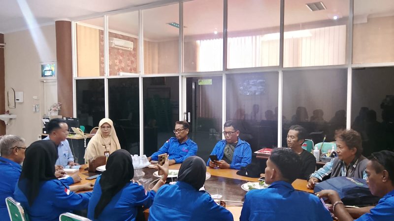 SMSI Pangkep Audiensi dengan RSUD Batara Siang