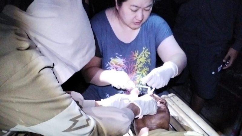 Dua Warga Palue Sikka Alami Luka Robek Akibat Panik saat Gempa Susulan