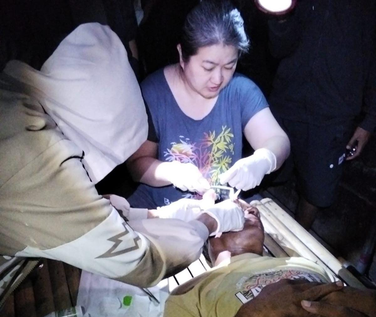 Dua Warga Palue Sikka Alami Luka Robek Akibat Panik saat Gempa Susulan