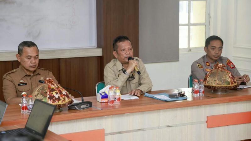 Sigap Hadapi Dampak El Nino, Sekda Barru Pimpin Rakor Lintas Sektoral
