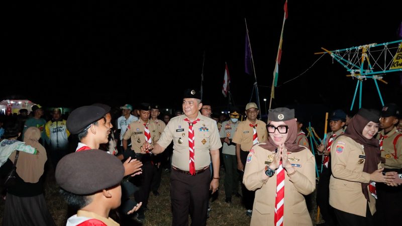 Bupati & Wabup Barru Kunjungi Lokasi Perkemahan Pramuka, Beri Semangat dan Dorong Pembentukan Karakter Generasi Muda