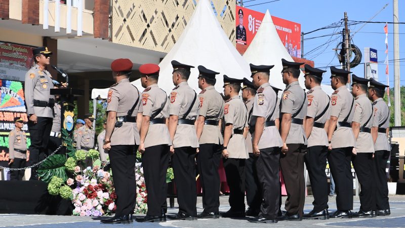 Perkuat Kinerja Organisasi, Kapolres Barru Pimpin Sertijab Sejumlah Pejabat Utama dan Kapolsek Jajaran