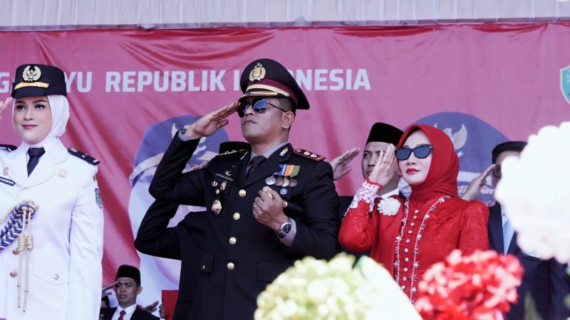 Upacara Detik-Detik Proklamasi HUT ke-81 RI di Barru Berlangsung Khidmat, Bupati dan Kapolres Apresiasi Petugas