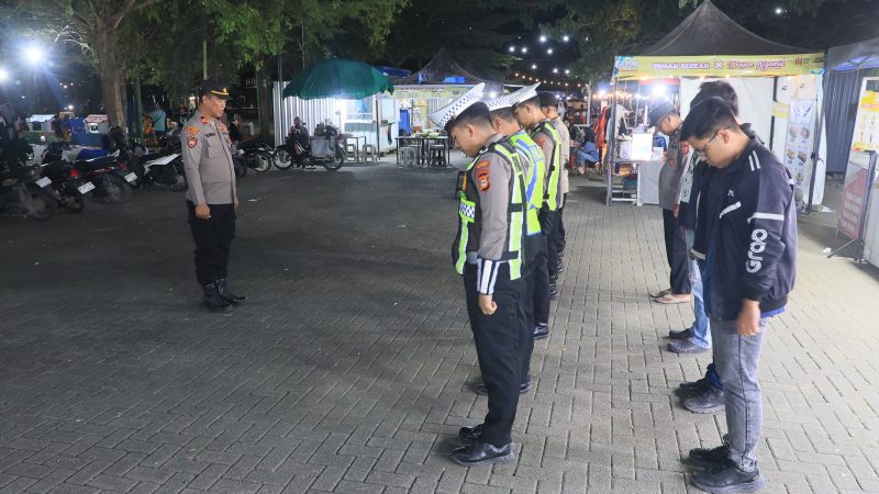 Polres Barru Kawal Keamanan dan Kondusifitas Pembukaan Malam Semarak HUT RI ke-81 dan Gebyar UMKM