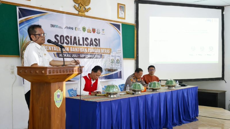 Buka Sosialisasi Penyaluran Beras CPP 2026, Sekda Barru Soroti Akurasi Data Penerima Bantuan