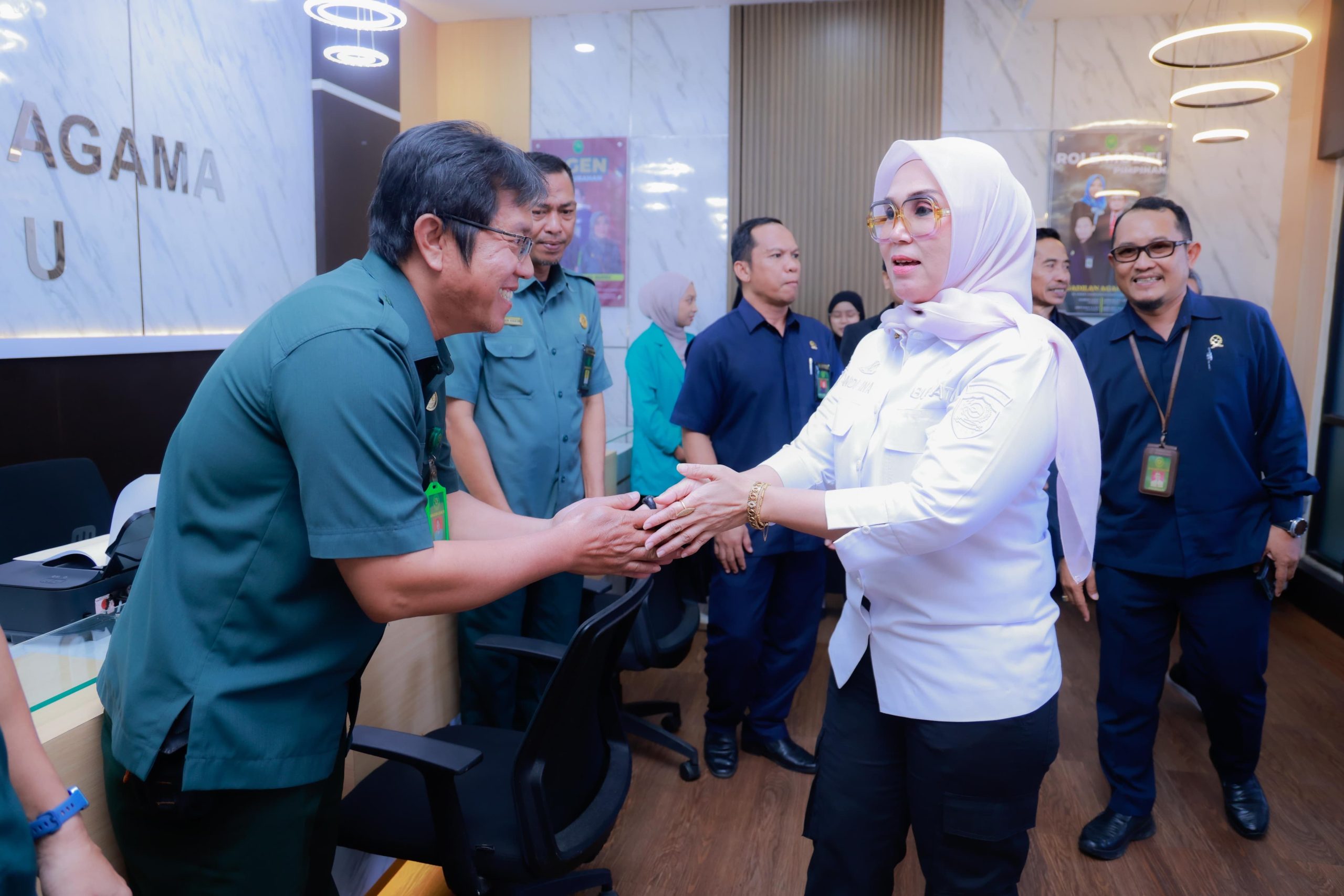 Bahas Tren Perkara & Mediasi, Pemkab Barru Komitmen Dukung Pengembangan Fasilitas Pengadilan Agama