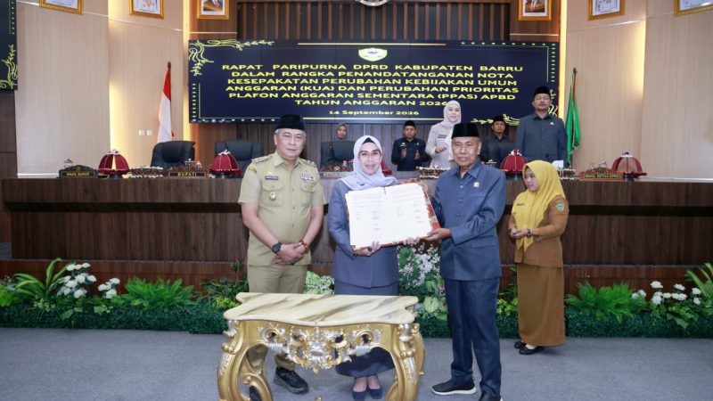 Bupati Barru Andi Ina: Kemitraan Eksekutif-Legislatif Kunci APBD Barru Berorientasi Hasil