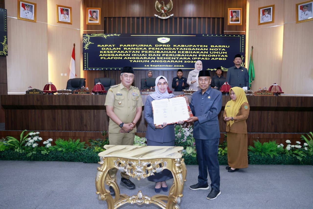 Bupati Barru Andi Ina: Kemitraan Eksekutif-Legislatif Kunci APBD Barru Berorientasi Hasil