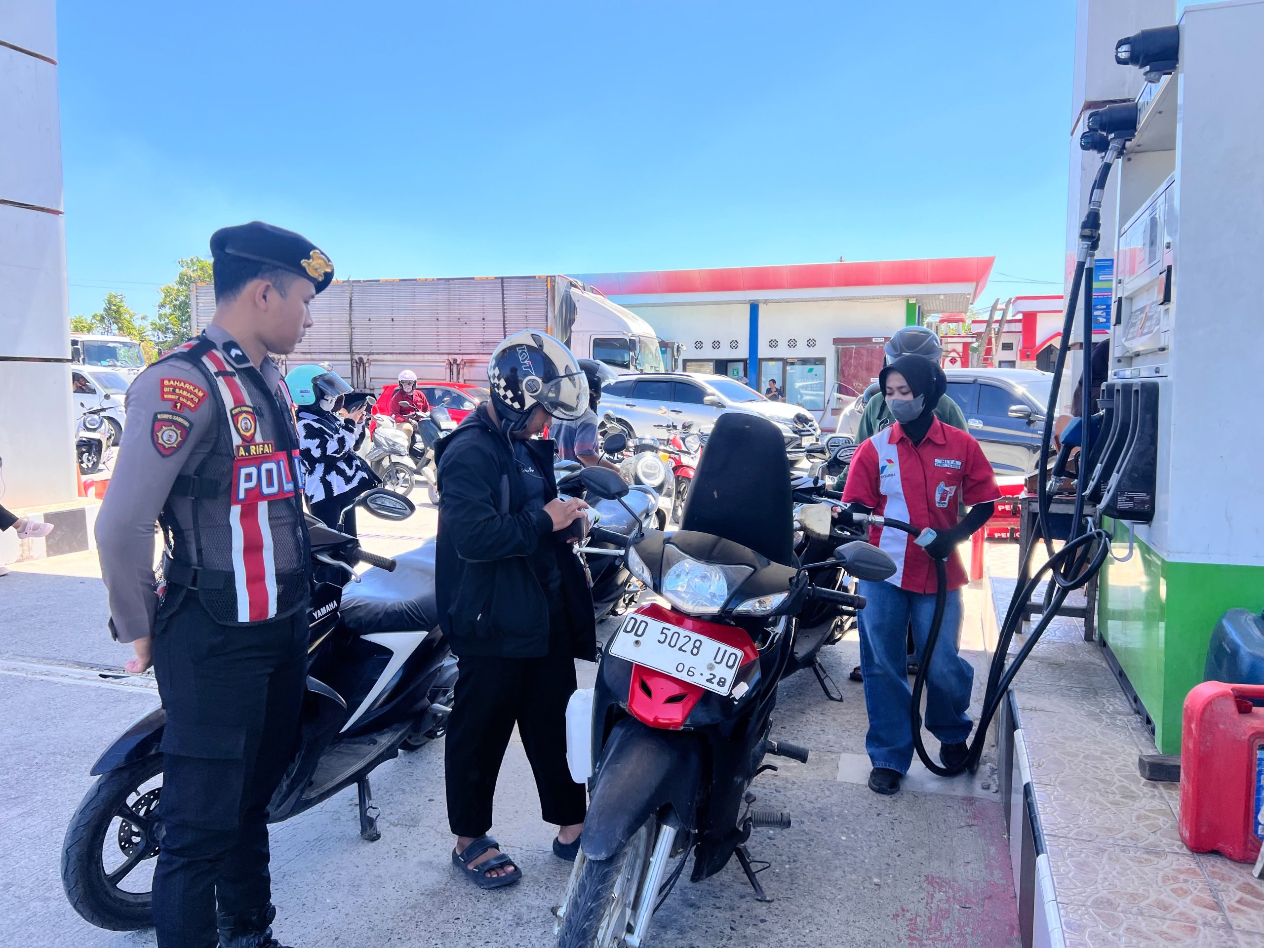 Pengawasan BBM dan LPG Polres Barru Berjalan Kondusif, Masyarakat Beri Respons Positif