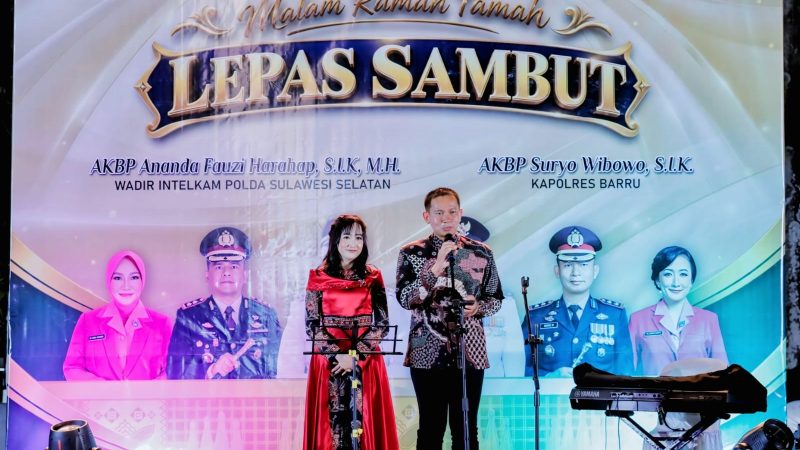 Ramah Tamah Kenal Pamit: AKBP Suryo Janji Teruskan Langkah Positif Pendahulu di Barru