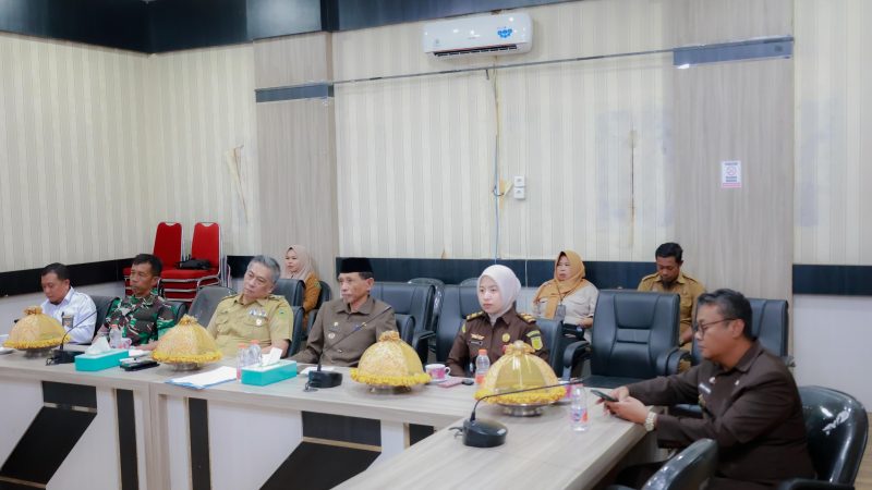 Wakil Bupati Barru Ikuti Rapat Monev Pengawasan Penyaluran BBM Bersubsidi Dipimpin Gubernur Sulsel