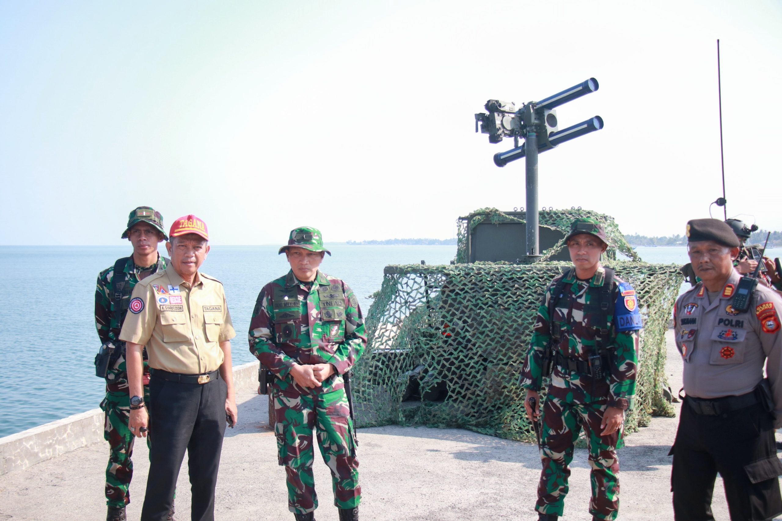 Sekda Barru Dukung Latihan Menembak Senjata Berat TNI di Polejiwa, Tekankan Aspek Keselamatan