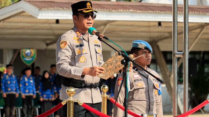 Pimpin Upacara HKN, Kapolres Barru Tekankan Sinergitas dan Kesiapsiagaan Hadapi Karhutla