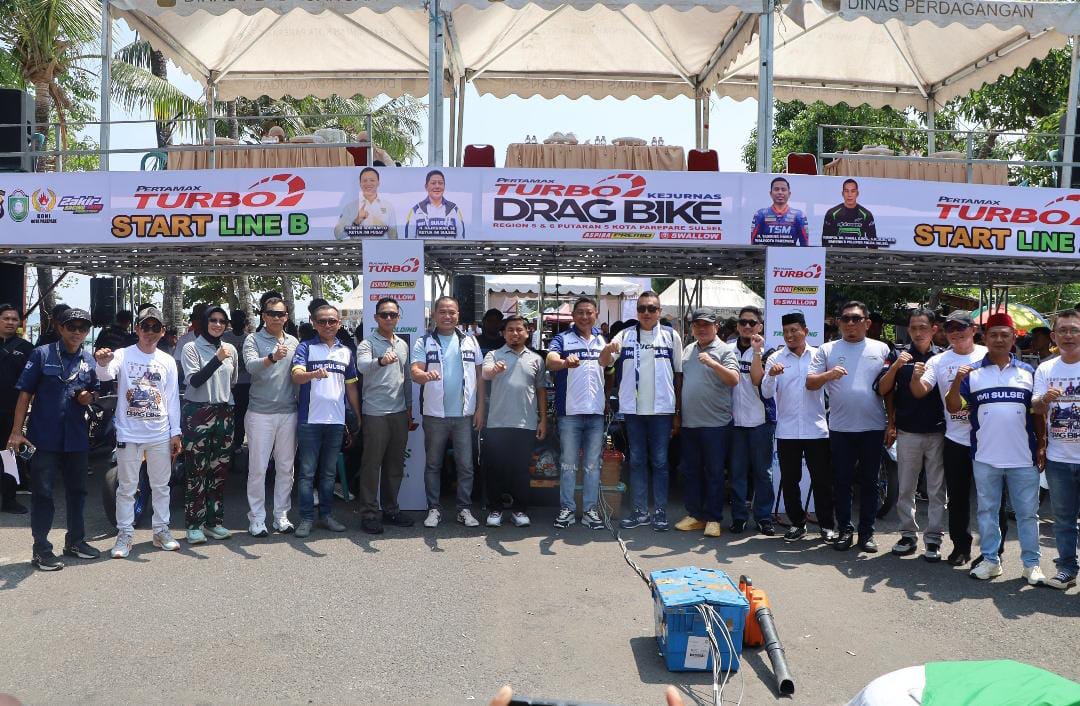 Wali Kota Tasming Apresiasi Parepare Dipilih Jadi Tuan Rumah Kejurnas Drag Bike 2026