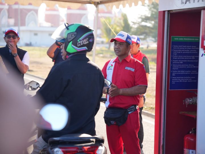 Pertamina Patra Niaga Tambah SPBU Modular di CPI, Antrean BBM Makassar Semakin Landai