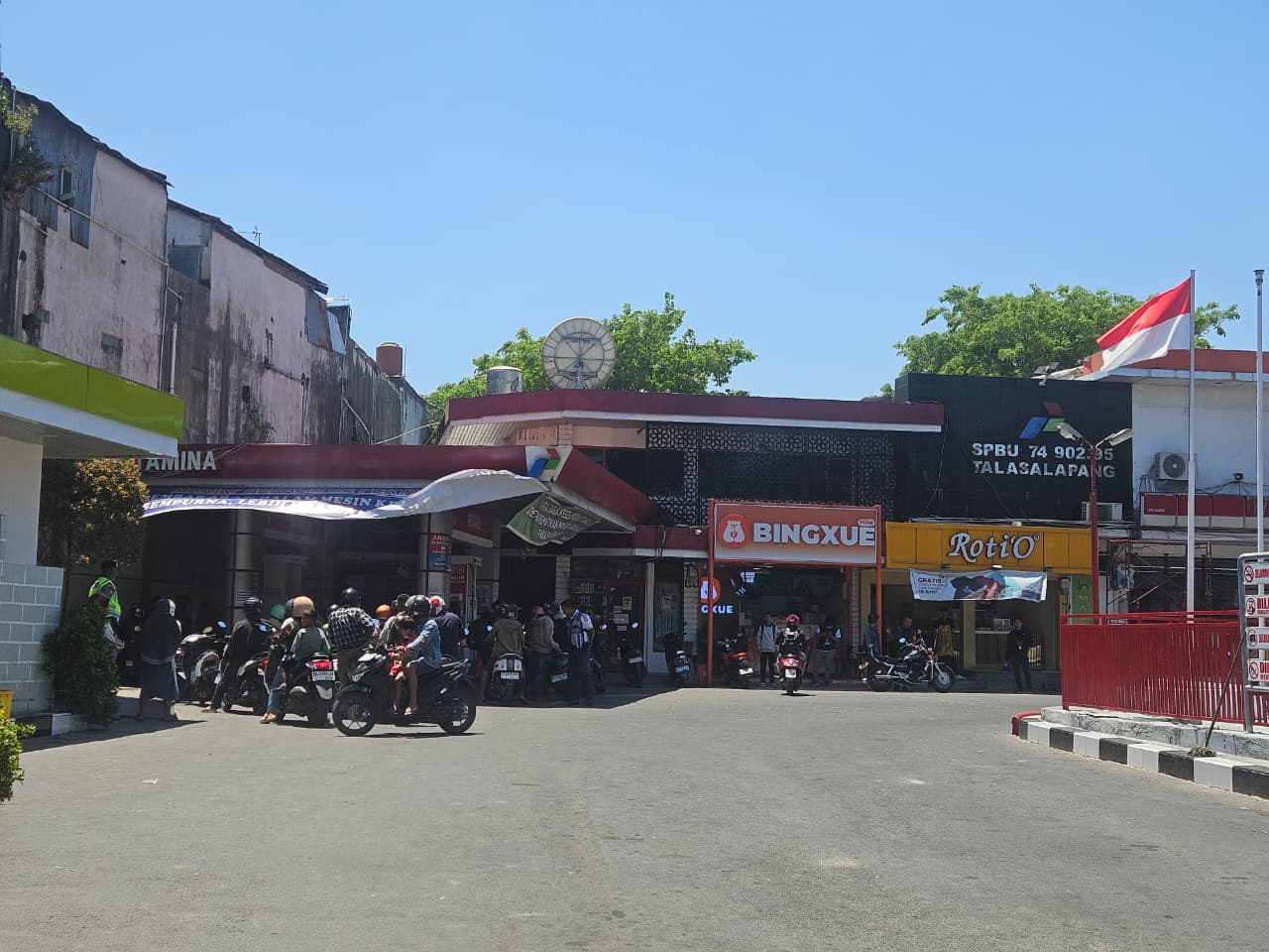 Antrean BBM Subsidi Makassar Semakin Landai, 80 Persen SPBU Semakin Kondusif