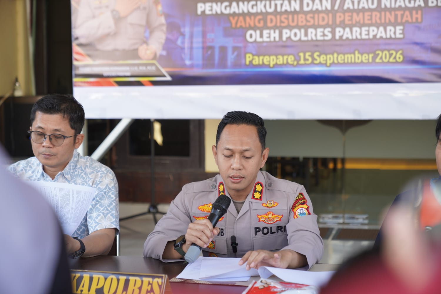 Kapolres Perketat Pengawasan Pengisian BBM Subsidi di SPBU Pertamina