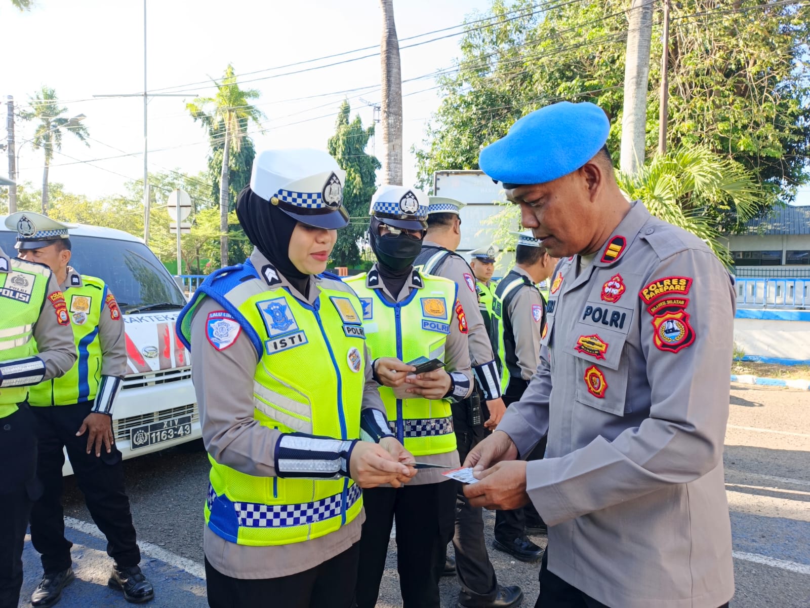 Propam Gelar Sidak Pagi di Sat Lantas Polres Parepare, Kasat Sebut Pengingat Positif
