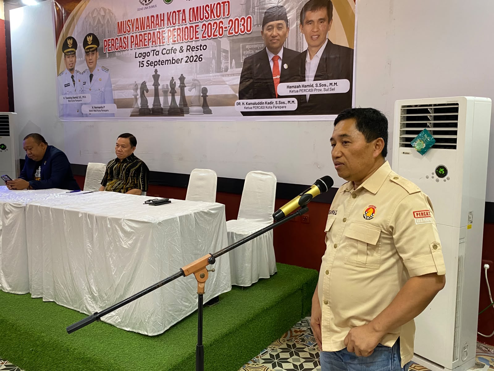 Tanpa Rival, Kamaluddin Kadir Kembali Pimpin Percasi Parepare