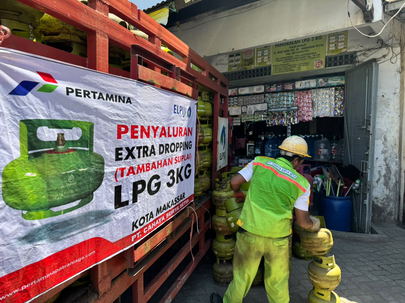 Pertamina Sulawesi Salurkan Kembali Tambahan Suplai Elpiji 3 Kg di Sulselbar