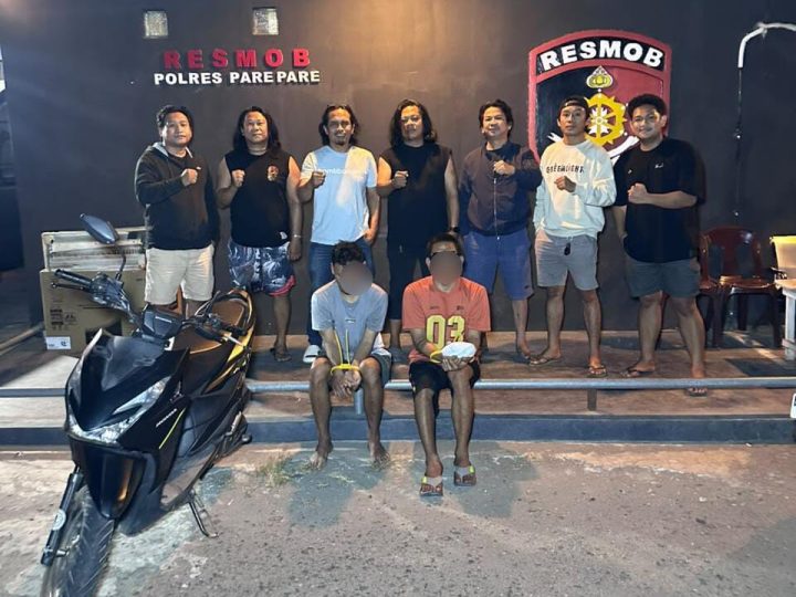 Resmob Polres Parepare Buru Dua Pelaku Curanmor hingga ke Samarinda
