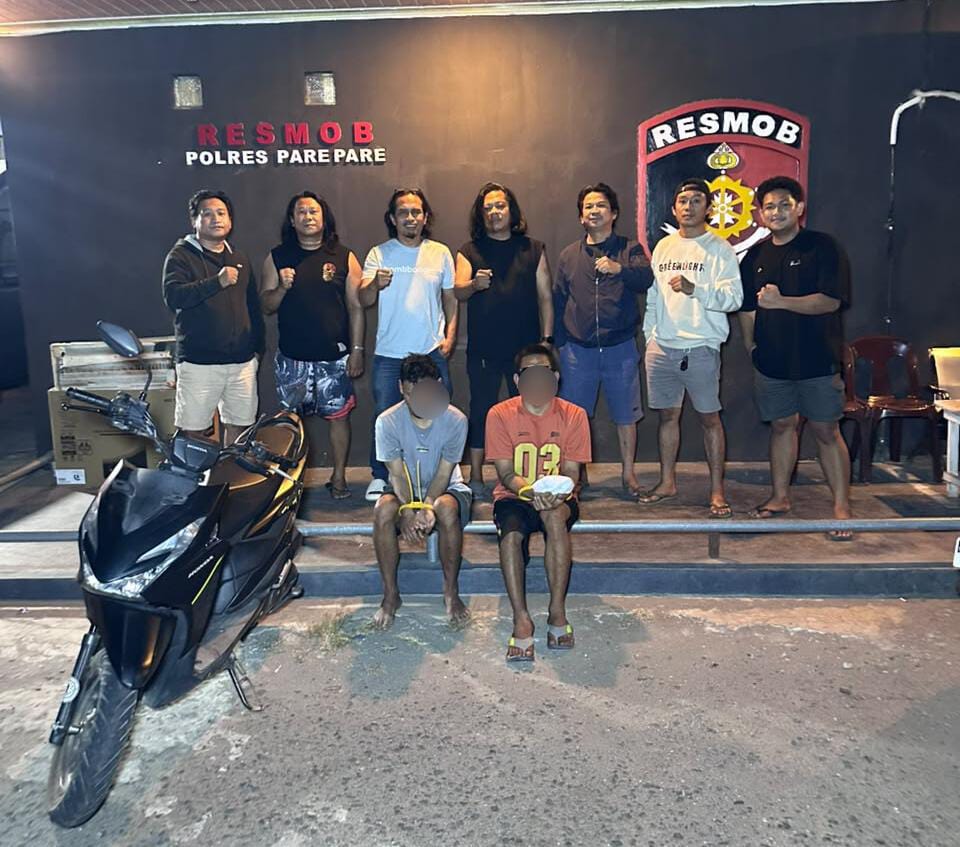 Resmob Polres Parepare Buru Dua Pelaku Curanmor hingga ke Samarinda
