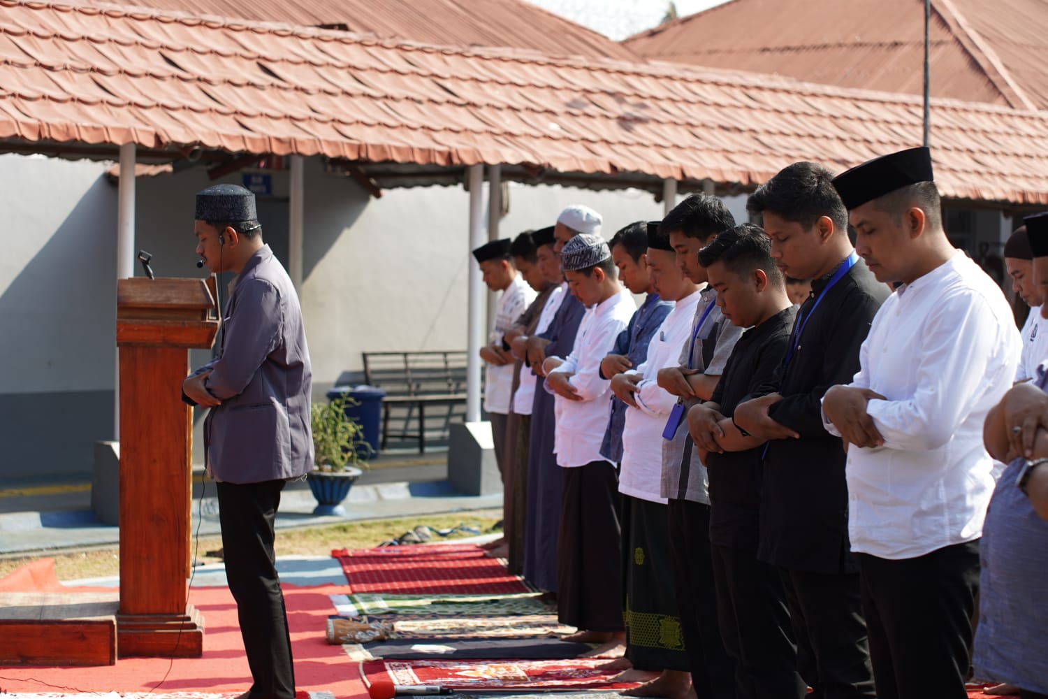 Rutan Pinrang Gelar Salat Istisqa, Pegawai dan Warga Binaan Bersama Memohon Hujan