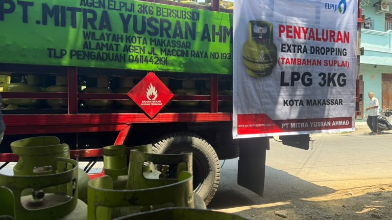 Pertamina Sulawesi Tambah Pasokan Elpiji 3 Kg di Makassar Lebih dari 60.000 Tabung Sepanjang September
