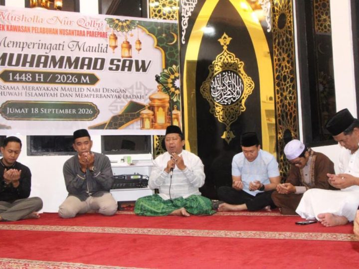 Polsek KPN Polres Parepare Gelar Peringatan Maulid Nabi Muhammad SAW 1448 H / 2026 M