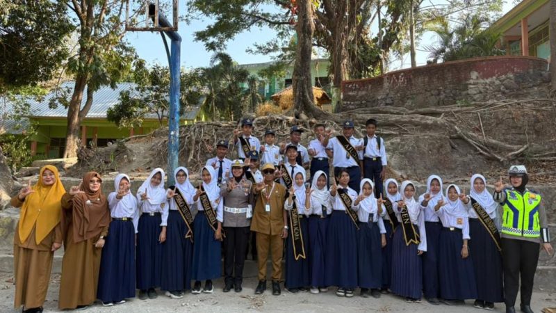 Police Goes to School Parepare, Siswa SMPN 8 Diingatkan soal Keselamatan