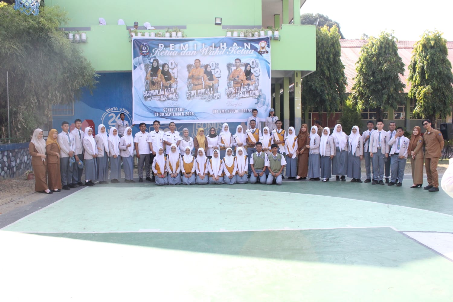 Pilketos Jadi Laboratorium Demokrasi, KPU Parepare Edukasi Pemilih Pemula di SMAN 1
