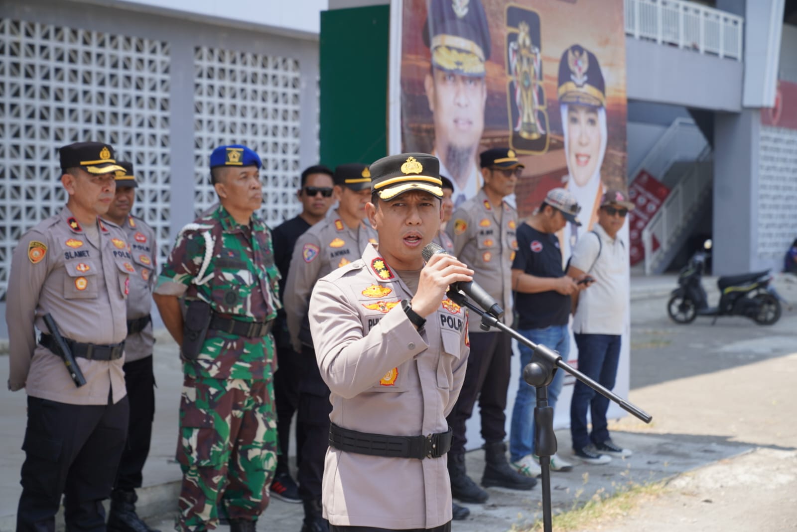 Amankan Final Piala Gubernur Sulsel 2026, Polres Parepare Siagakan Ratusan Personel Gabungan