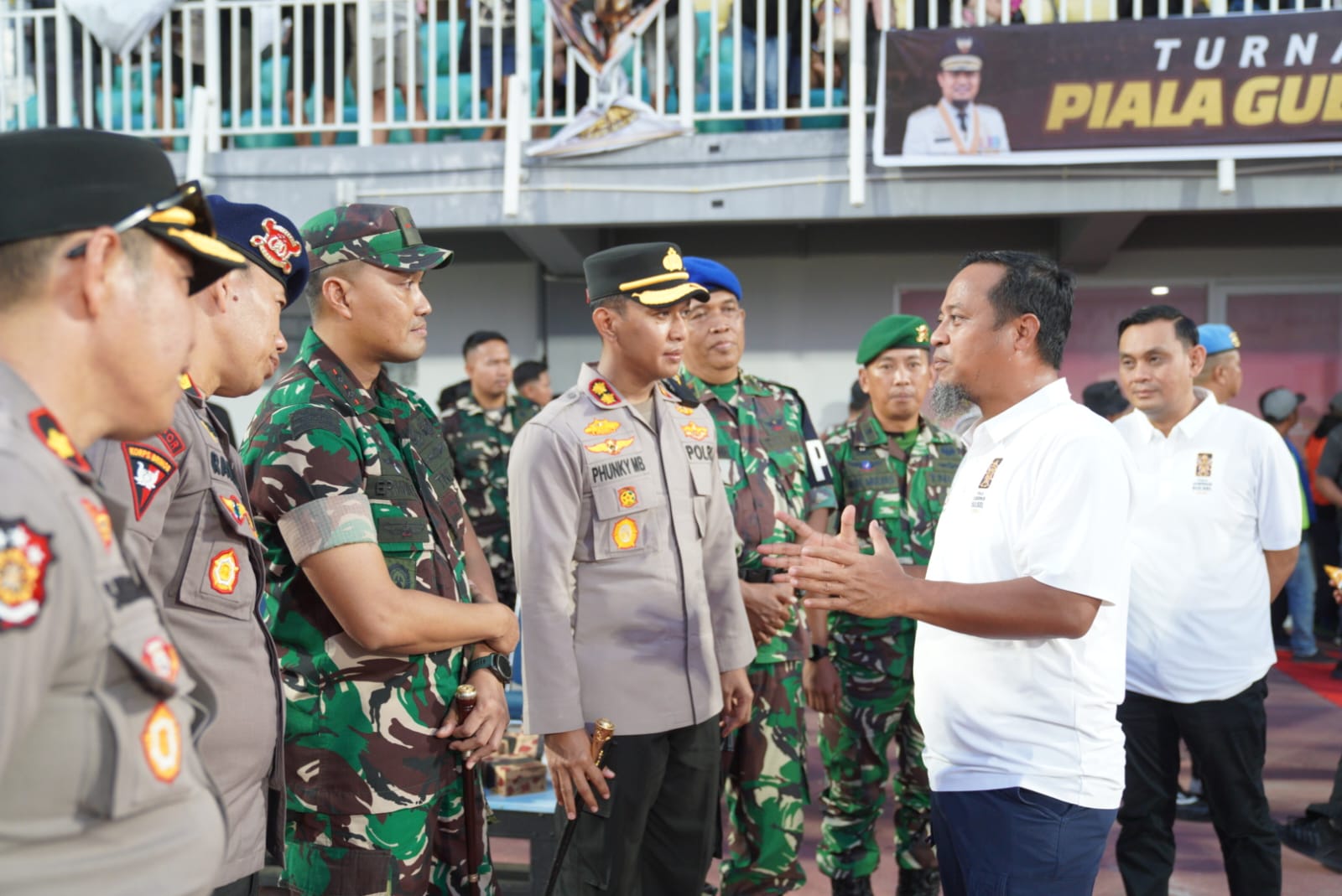 Final Piala Gubernur Sulsel 2026 Sidrap Vs Bone di Parepare Berjalan Aman, Kapolres Apresiasi Sinergitas Pengamanan