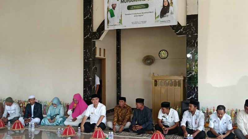 SMPN 1 Ma’rang Gelar Peringatan Maulid Nabi Besar Muhammad SAW yang Dihadiri Bupati Pangkep