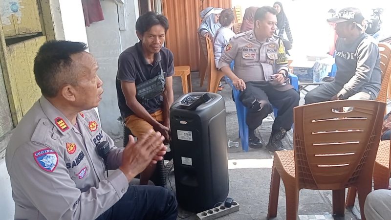 Kanit Lantas Polsek Ujung Ajak Warga Taat Aturan Berkendara, Selalu Gunakan Helm Pelindung Kepala