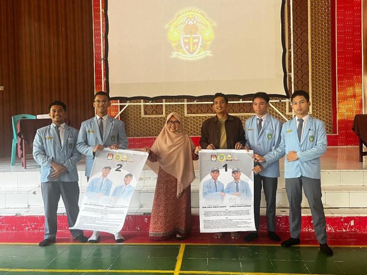 KPU Kota Parepare Dampingi Debat Calon Ketua dan Wakil Ketua OSIS SMAN 5