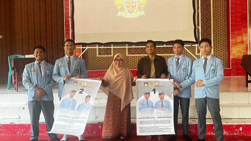 KPU Kota Parepare Dampingi Debat Calon Ketua dan Wakil Ketua OSIS SMAN 5