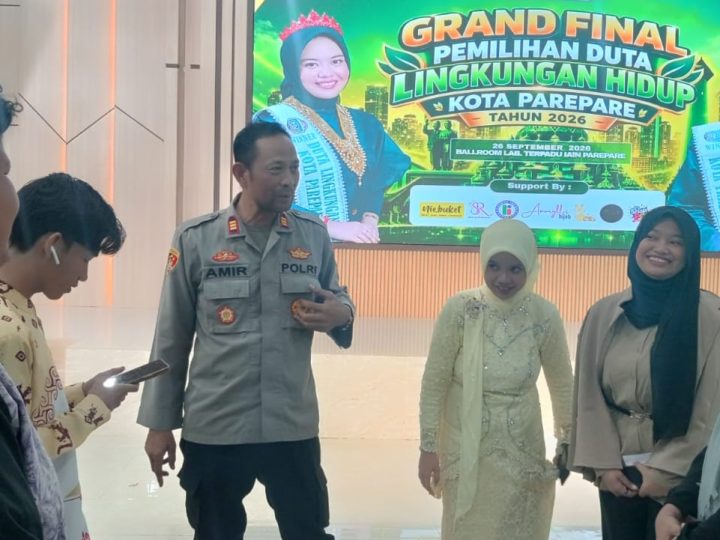 Kapolsek Soreang Dukung Duta Lingkungan Parepare Jadi Penggerak di Masyarakat