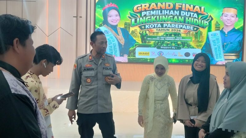 Kapolsek Soreang Dukung Duta Lingkungan Parepare Jadi Penggerak di Masyarakat