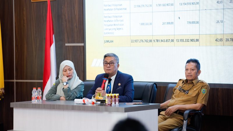 Wakil Bupati Barru Pimpin Evaluasi PAD dan Pajak Bumi dan Bangunan Perdesaan dan Perkotaan Triwulan II Tahun 2026