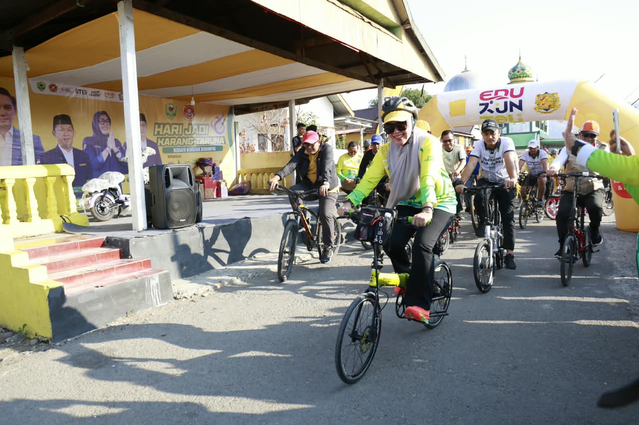 Hadiri Fun Walk Fun Bike, Bupati Barru Dorong Karang Taruna Kembali Berkarya
