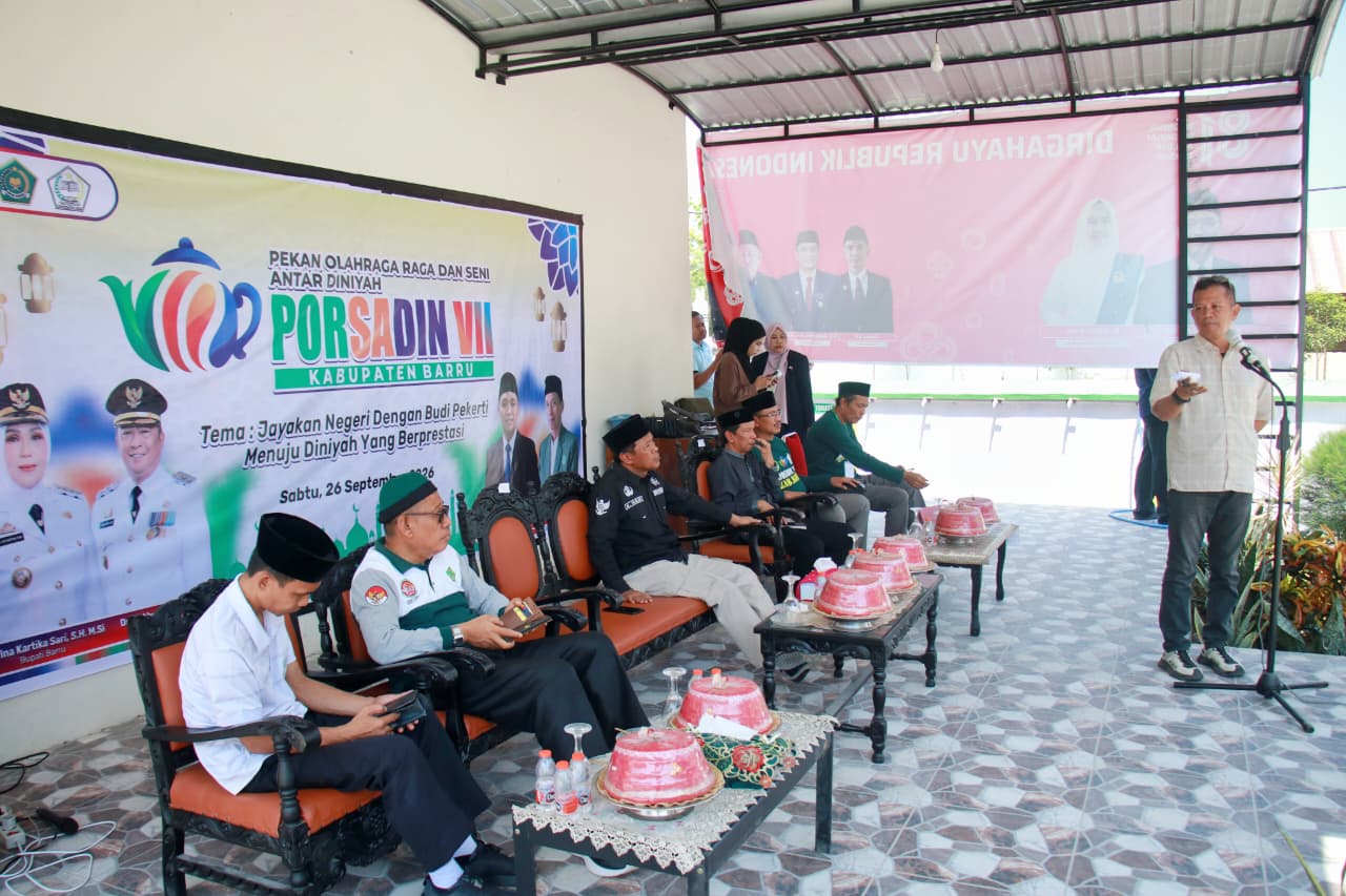 Sekda Barru Buka PORSADIN VII: Pemkab Tambah Dana Operasional MDA