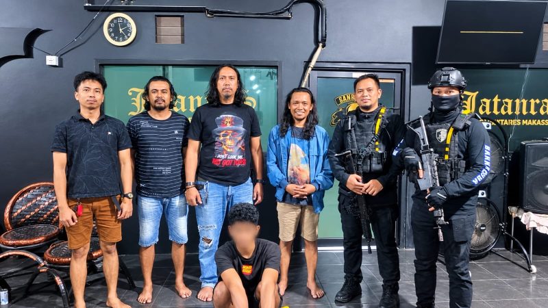 Polres Barru Bekuk Pelaku Penggelapan Motor Rental di Makassar