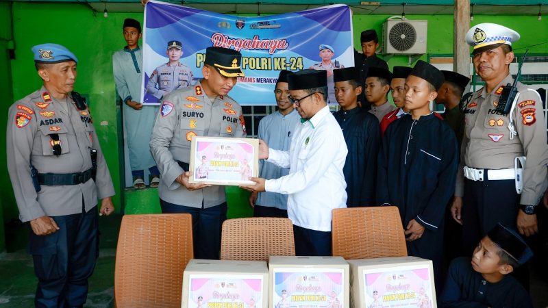 Bhakti Sosial Propam Polri: Kapolres Barru Hadir Berbagi Bersama Anak Panti Asuhan Al-Qasimiyah