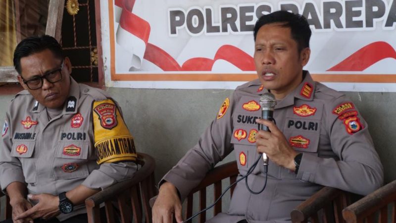 Jumat Curhat di Pemukiman Warga, Kapolsek Ujung Ingatkan Bahaya Kebakaran