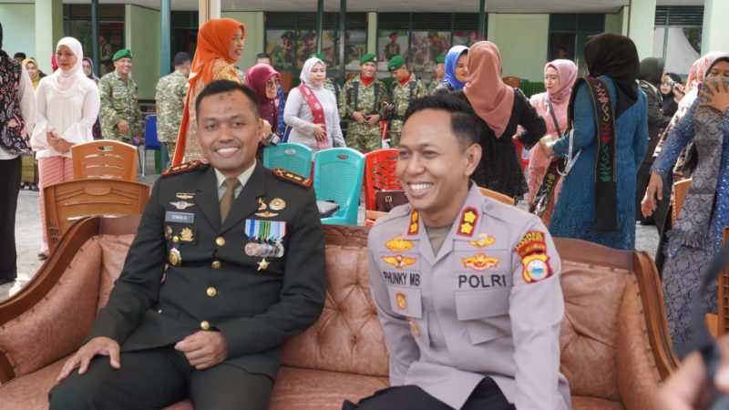 Jaga Sinergitas, Kapolres Parepare Beri Kejutan Spesial untuk Kodim di HUT TNI ke-81