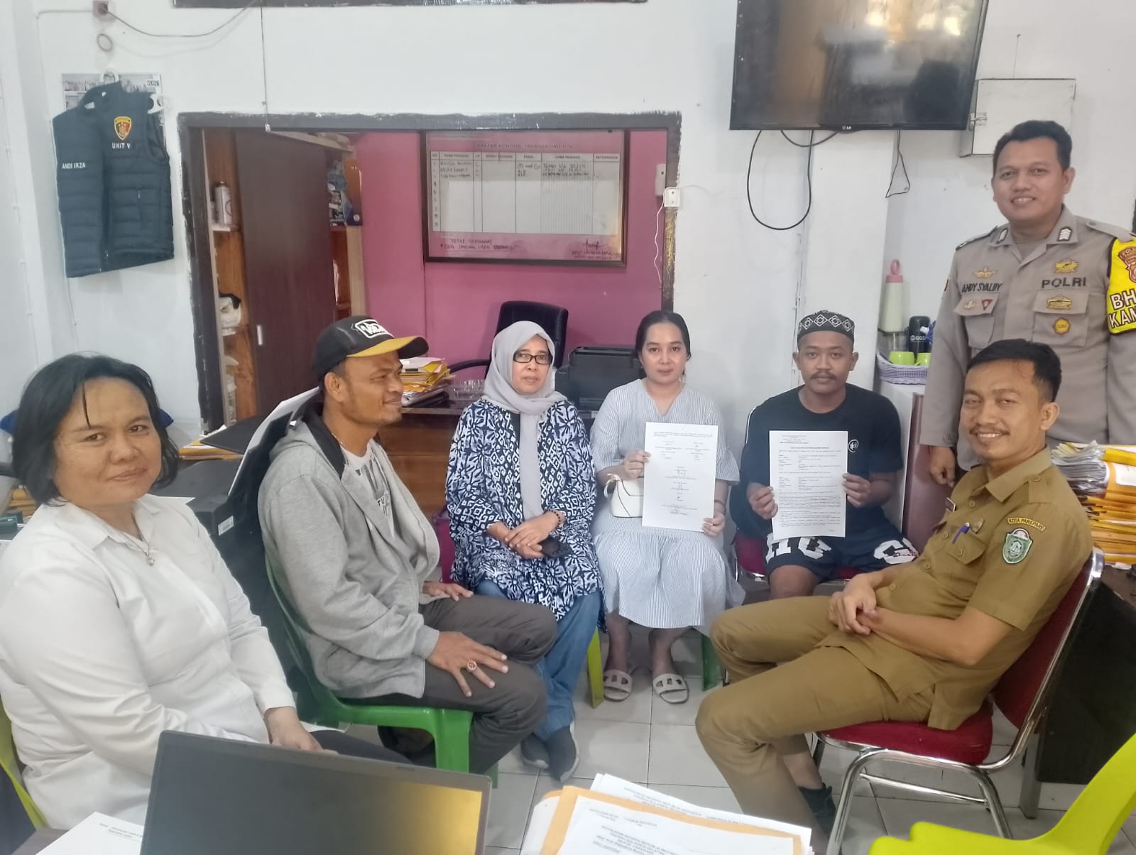 Kasus Dugaan KDRT di Parepare Berakhir Damai, Bhabinkamtibmas Bantu Proses Mediasi