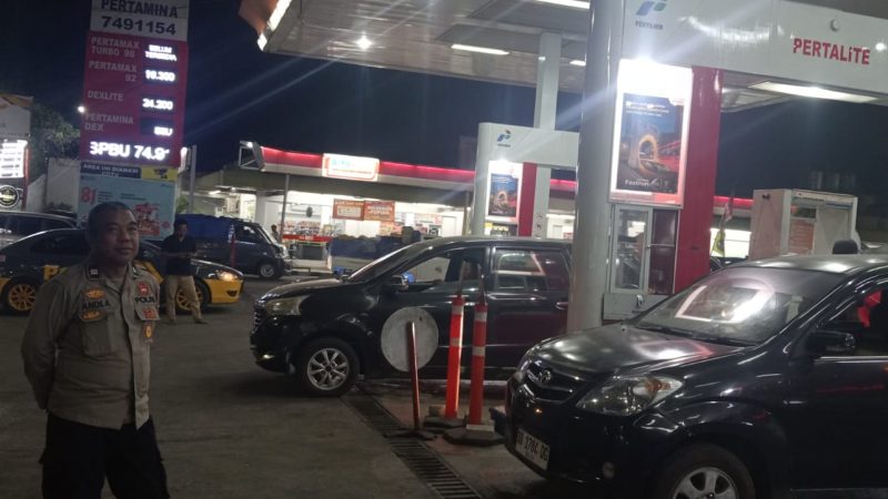 Jaga Kondusifitas Wilayah, Polsek Soreang Gencarkan Patroli Blue Light dan Cooling System